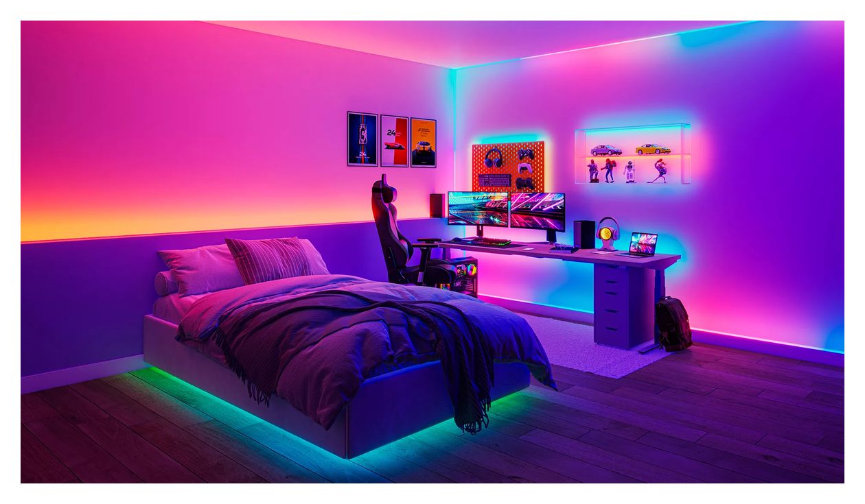 RGBICWW-LED-Streifen, 3 m, Typ C 