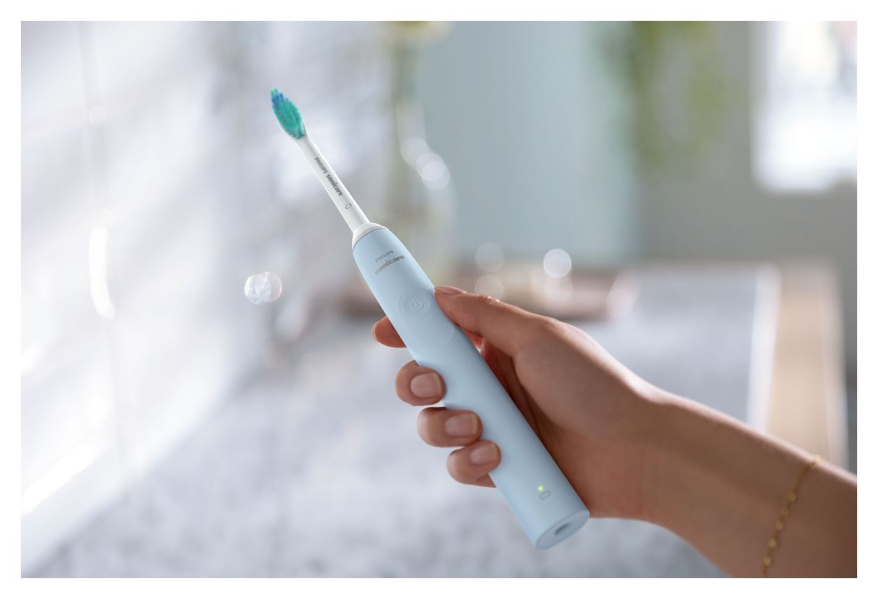 HX3651/12 Sonicare 2100 Series Schall-Zahnbürste für Erwachsene  (Blau, Weiß) 