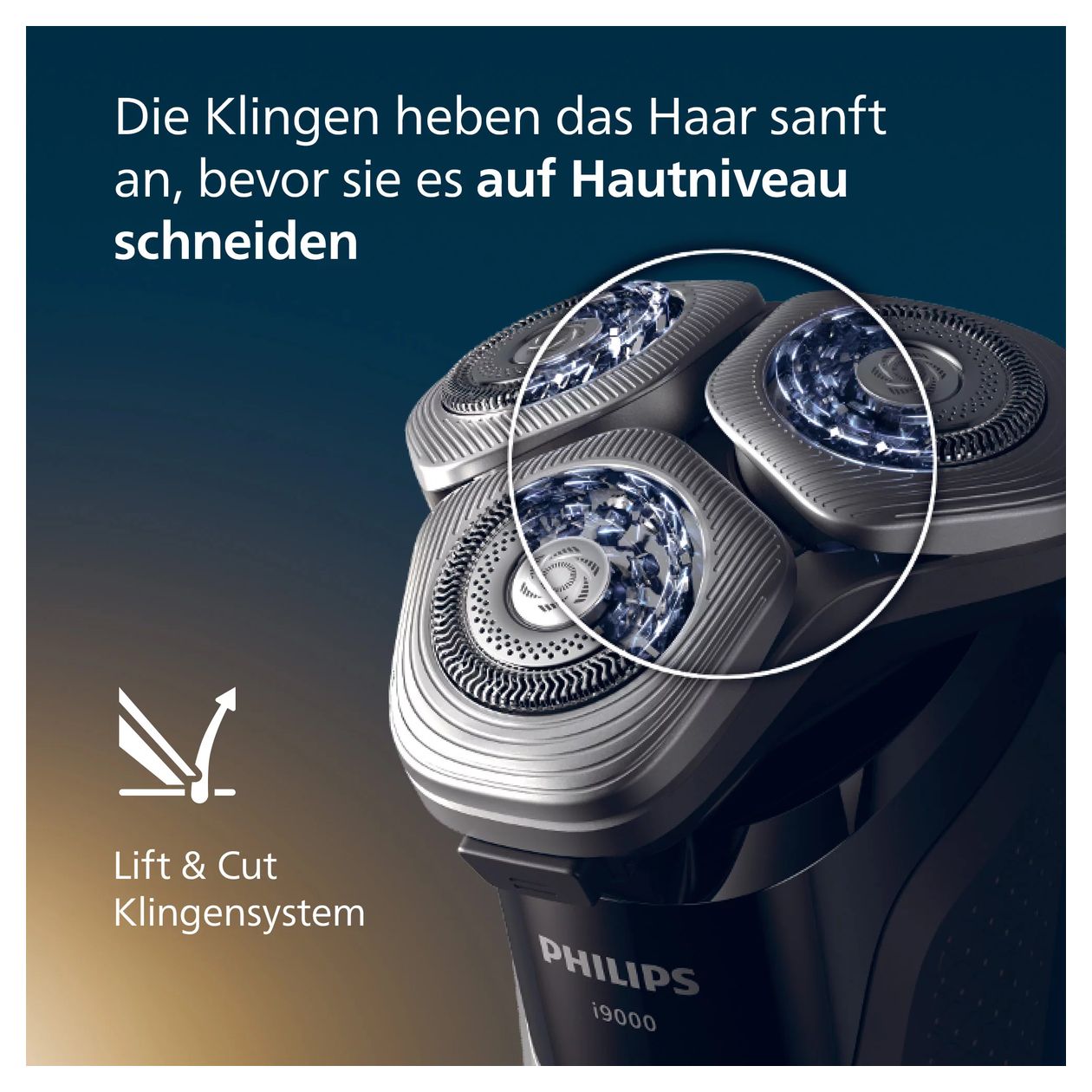 i9000 X9000/30 Nass&Trocken Rasierer Lithium-Ion (Li-Ion) 50 min 