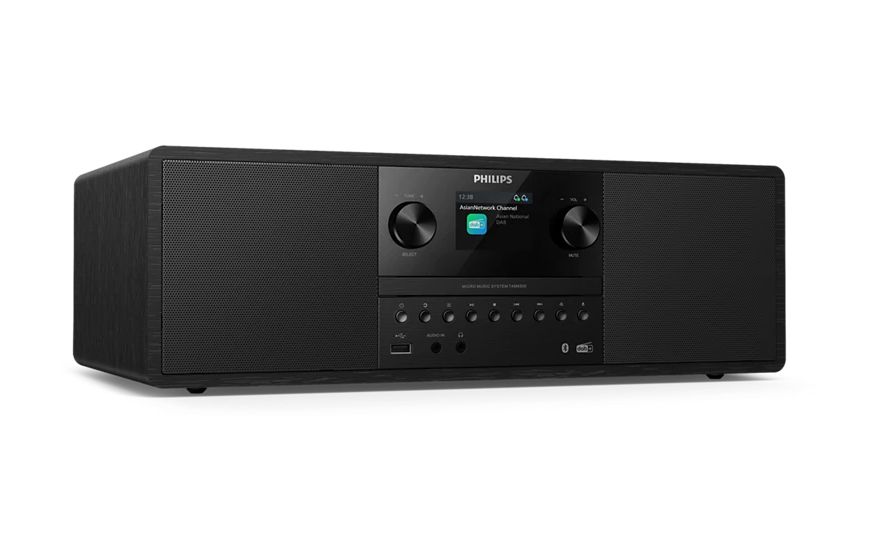TAM6500/10 2 Kanäle Heim-Audio-Mikrosystem DAB, DAB+, FM 50 W Bluetooth  (Schwarz) 