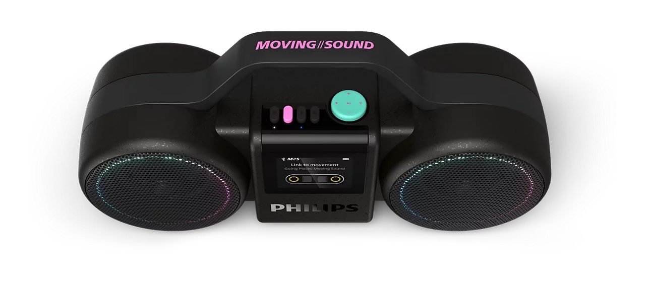 TAMS60 The Roller 60 W Bluetooth Lautsprecher IP67 Laufzeit bis 24 h  (Schwarz) 