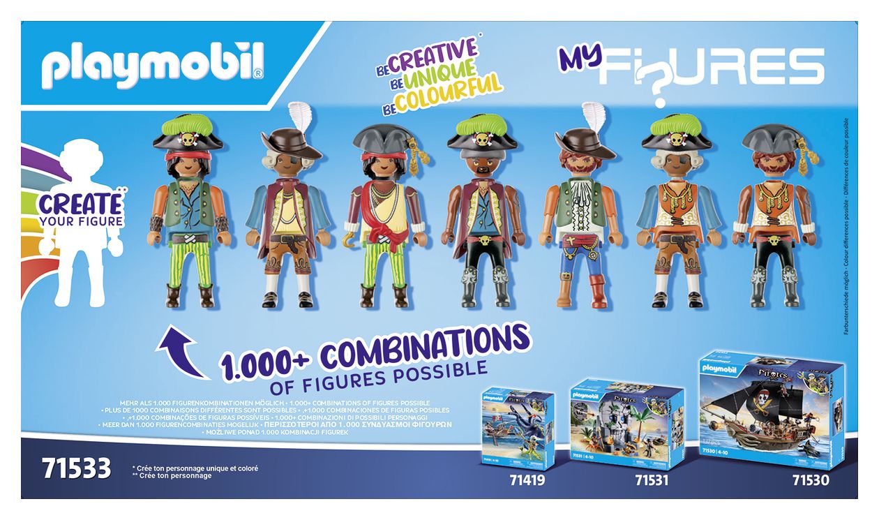71533 Pirates My Figures Piraten 