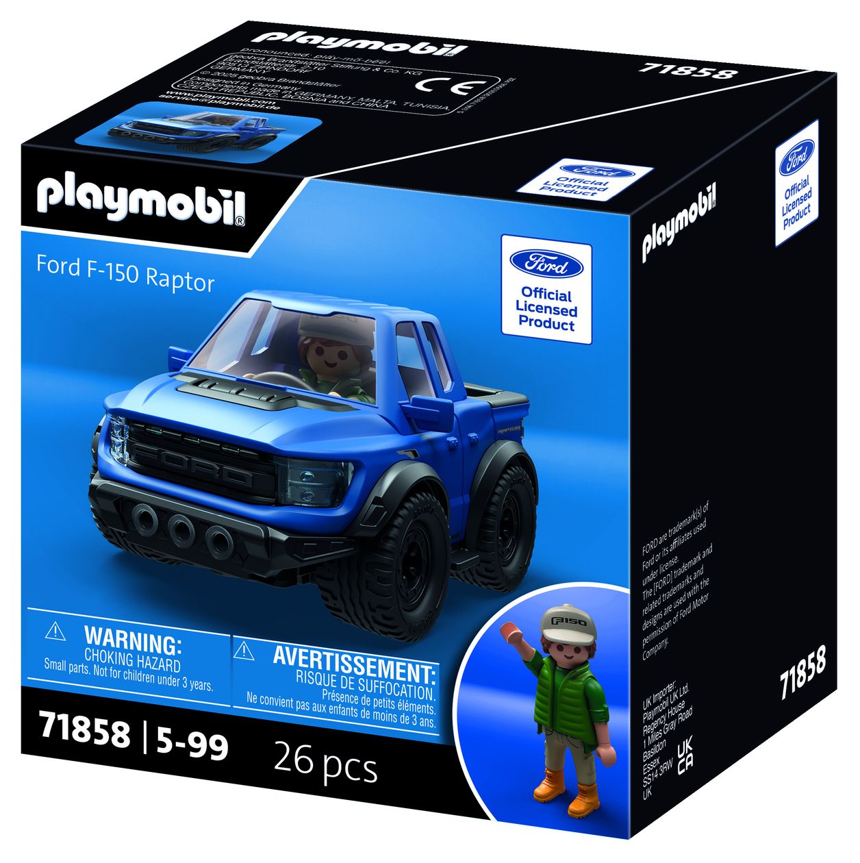 Collector Cars Ford F-150 Raptor Spielset 74 Teile  (Mehrfarbig) 