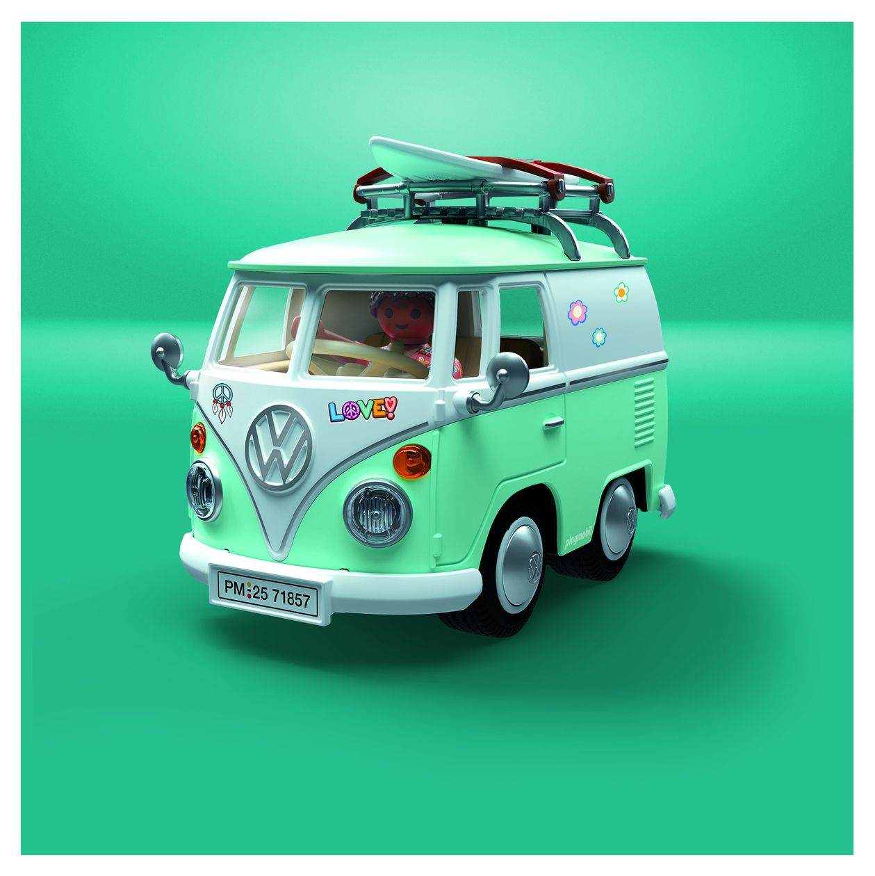 Collector Cars Volkswagen T1 Camper Spielset  (Mehrfarbig) 
