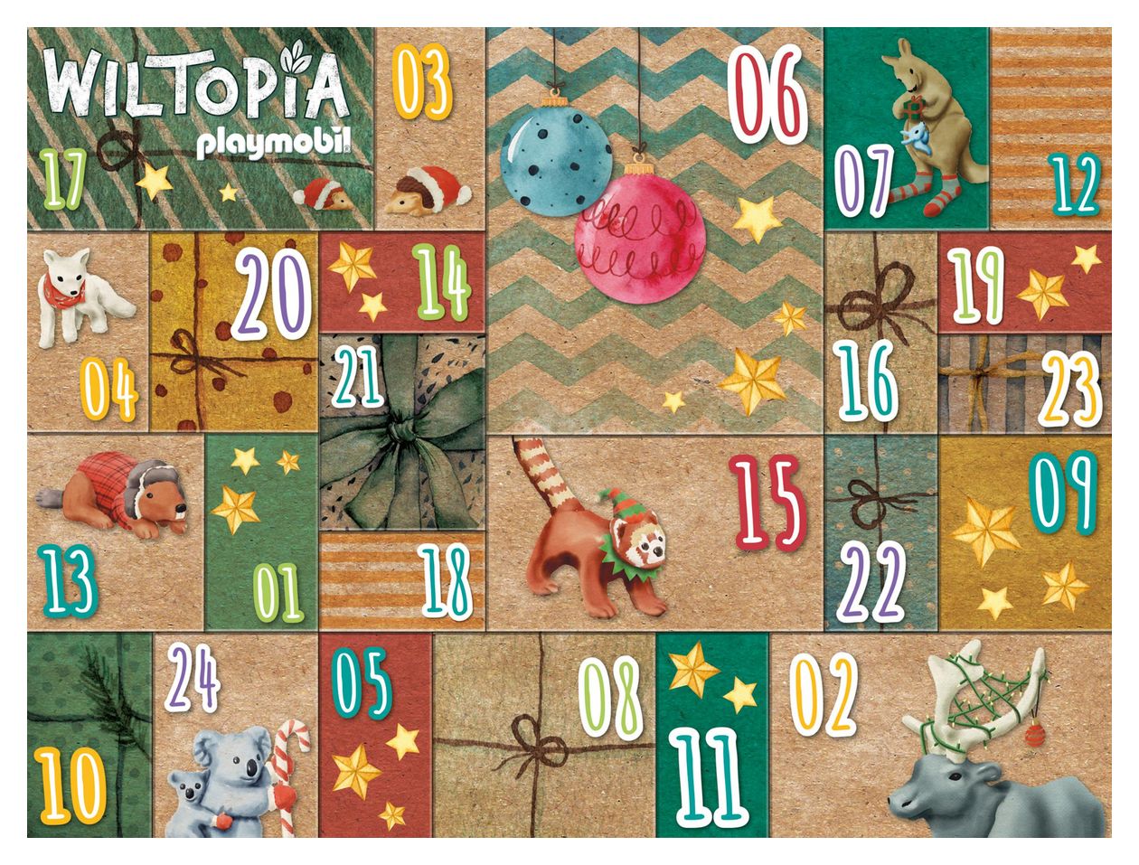 DIY Adventskalender: Tierische Weltreise 