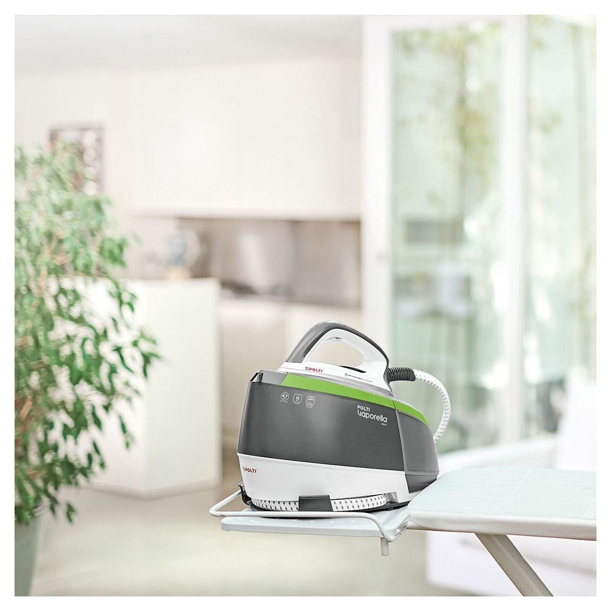 Vaporella Next VN18.40 2200 W Dampfbügelstation (Schwarz, Grün, Weiß) 