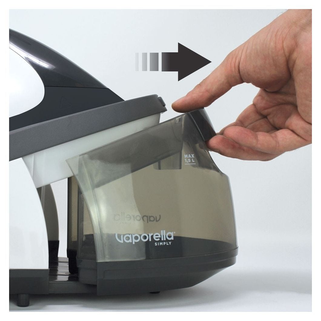Vaporella Simply VS10.12 2200 W Dampfbügelstation 120 g/min (Schwarz, Grau, Weiß) 