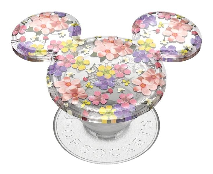 Earridescent Mickey Cascading Flowers Fingerring (Durchscheinend, Mehrfarbig) 