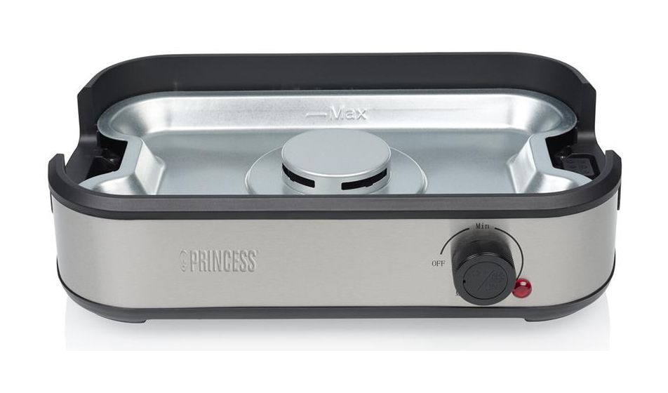 103215 Chef Purify 1 Zone(n) 1800 W mit 350 x 210 mm Fläche (Schwarz, Metallisch, Silber) 