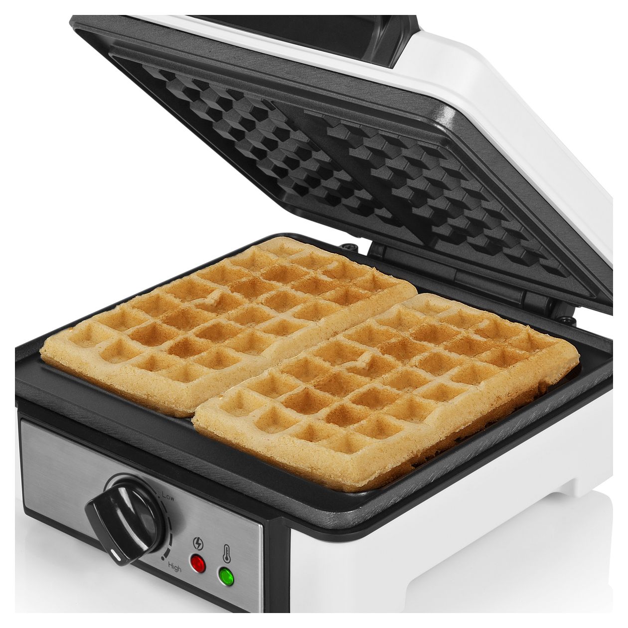132397 Waffeleisen Rechteckig für 2 Waffel(n) 1200 W 