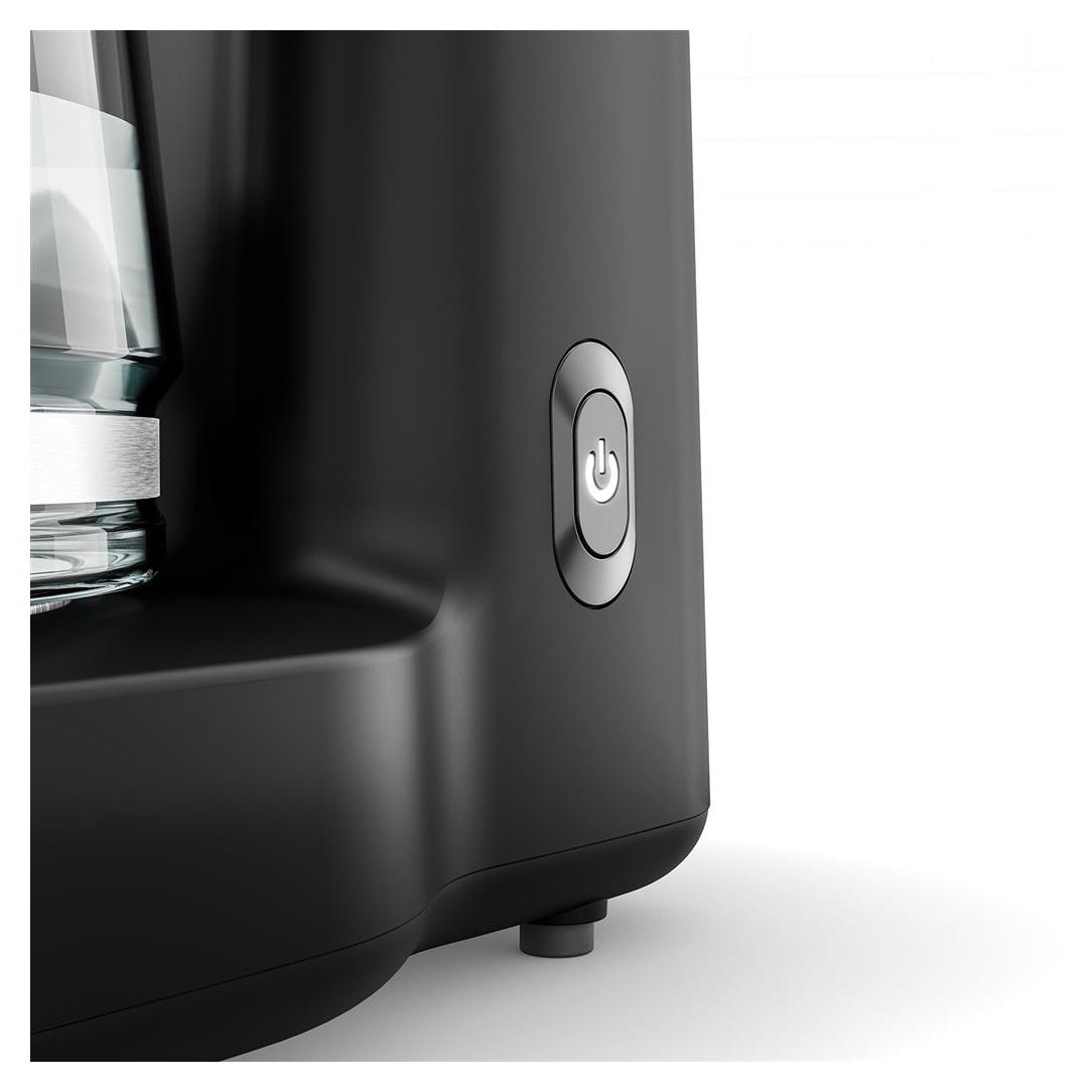 246058 15 Tassen Filterkaffeemaschine 1,5 l  (Schwarz) 