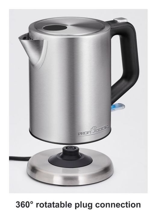 PC-WKS1106 1,0 l Wasserkocher 2200 W  (Edelstahl) 