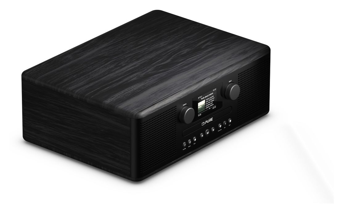 254587 Bluetooth DAB+, FM Radio Internet  (Schwarz) 