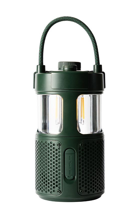 Audio Woodland Glow 20 W Bluetooth Lautsprecher IPX6 Laufzeit bis 14 h  (Grün) 