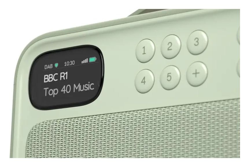 Bloom Bluetooth DAB, FM Radio Tragbar IPX5  (Salbei) 