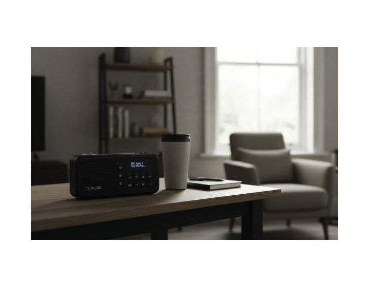 Elan Move Bluetooth DAB+, FM Radio Persönlich  (Schwarz) 