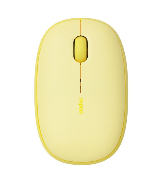 M660 Silent 1300 DPI Büro Maus Optisch  (Gelb) 