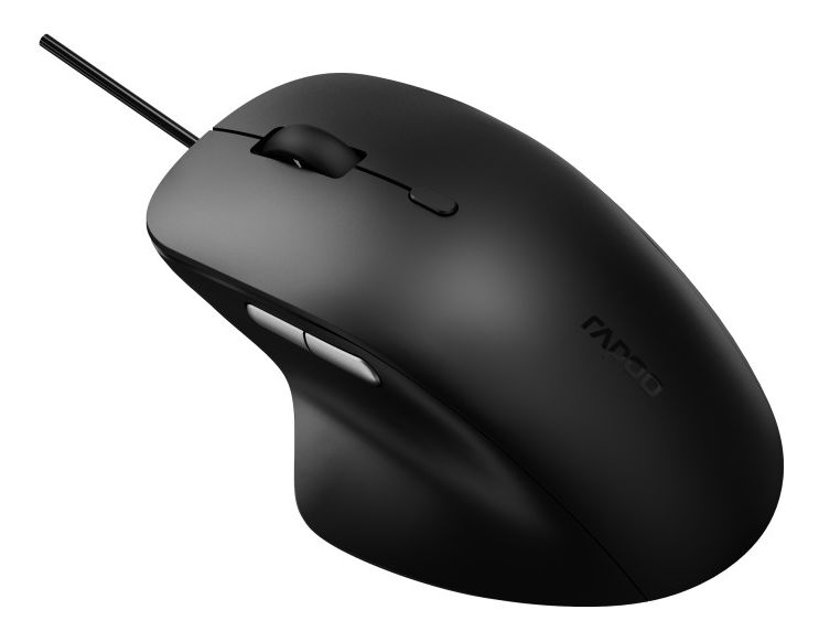 N500 3600 DPI Büro Maus Optisch  (Schwarz) 