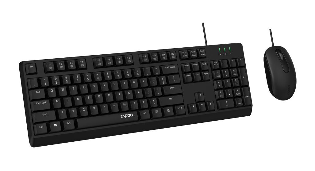 NX1500 Büro Tastatur USB  (Schwarz) 