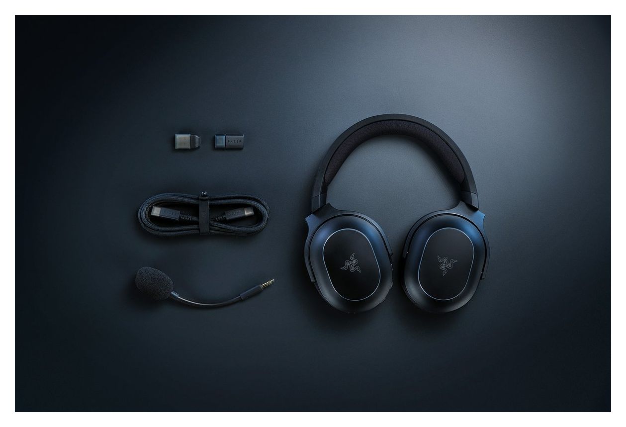 Barracuda X Chroma Over Ear Bluetooth Kopfhörer kabellos 70 h Laufzeit USB Typ-C  (Schwarz) 
