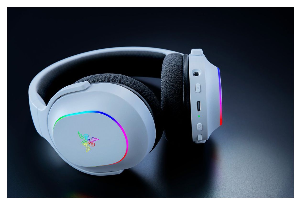 Barracuda X Chroma Over Ear Bluetooth Kopfhörer kabellos 70 h Laufzeit USB Typ-C  (Schwarz, Weiß) 