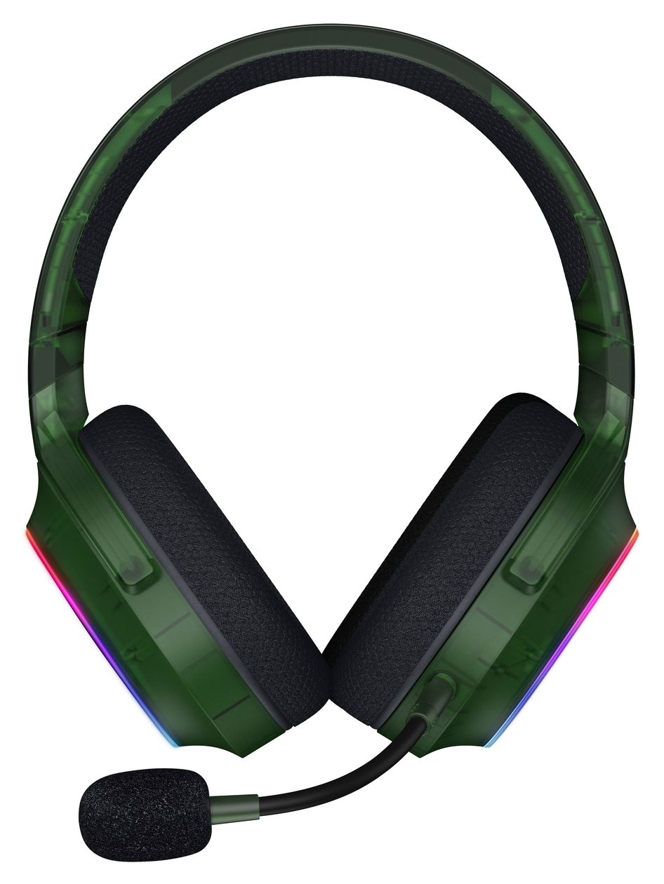 Barracuda X Chroma Over Ear Bluetooth Kopfhörer kabellos 70 h Laufzeit  (Grün) 