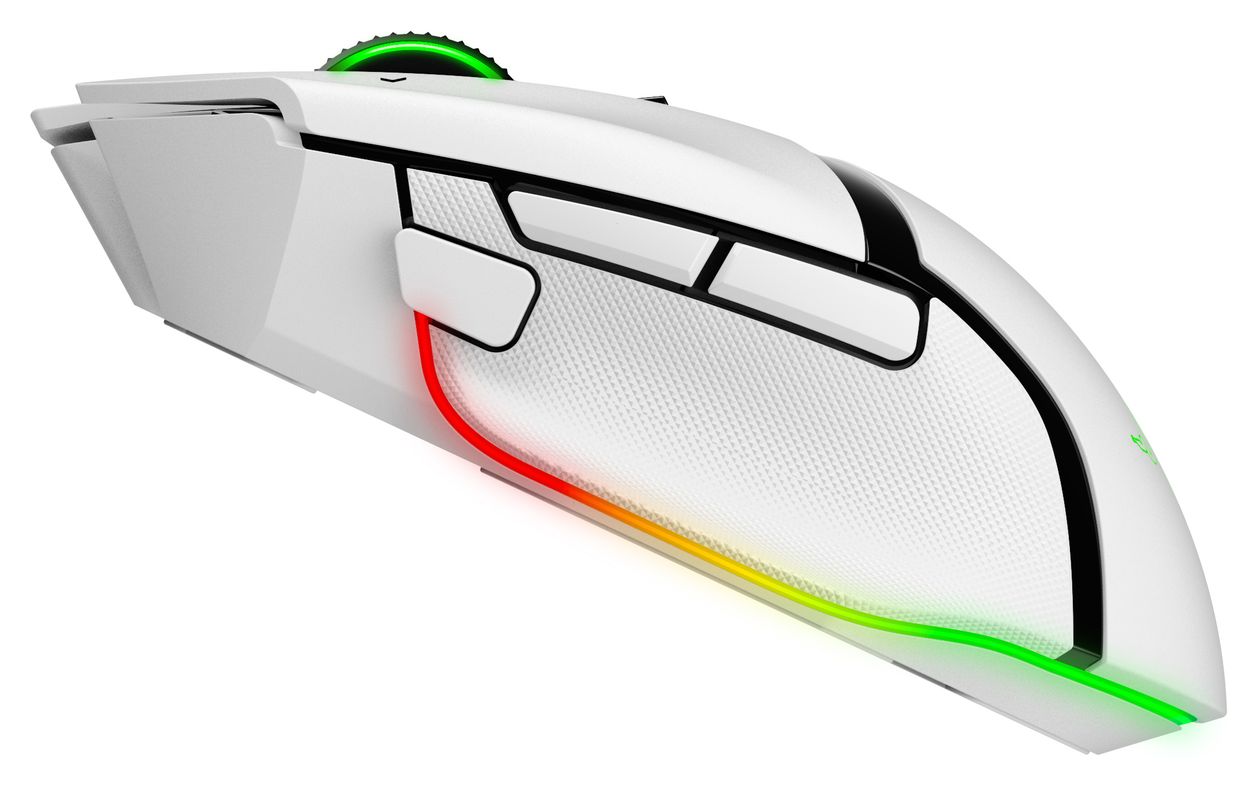 Basilisk V3 Pro 30000 DPI Gaming Maus Optisch  (Weiß) 