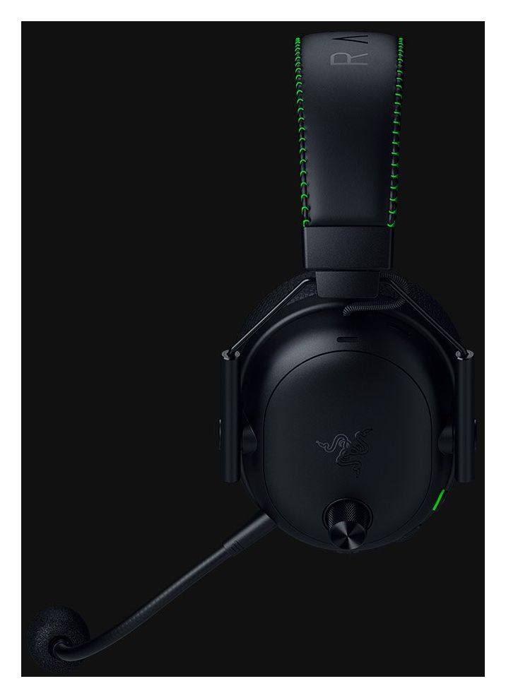 BlackShark V3 Pro Over Ear Bluetooth Kopfhörer kabelgebunden&kabellos USB Typ-A  (Schwarz) 