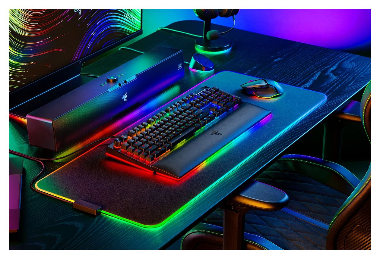BlackWidow V4 Pro RGB-LED Gaming Tastatur USB  (Schwarz) 