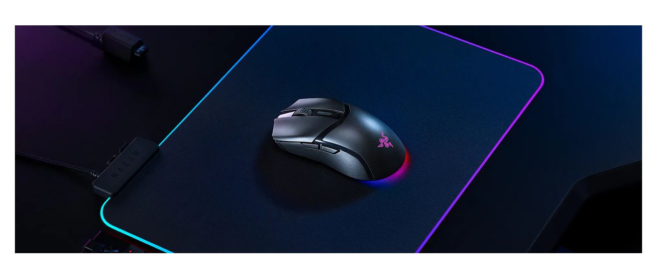 Cobra HyperSpeed 26000 DPI Gaming Maus Optisch  (Schwarz) 