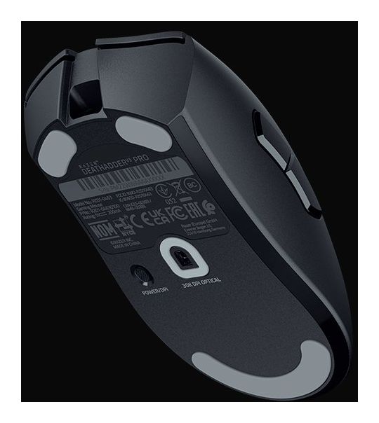DeathAdder V3 Pro 30000 DPI Gaming Maus Optisch  (Schwarz) 