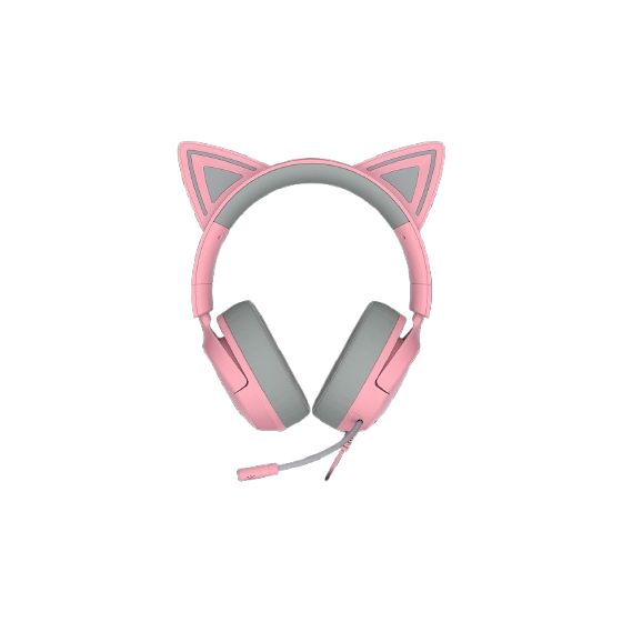 Kraken Kitty V3 X Over Ear Kopfhörer Kabelgebunden  (Pink) 