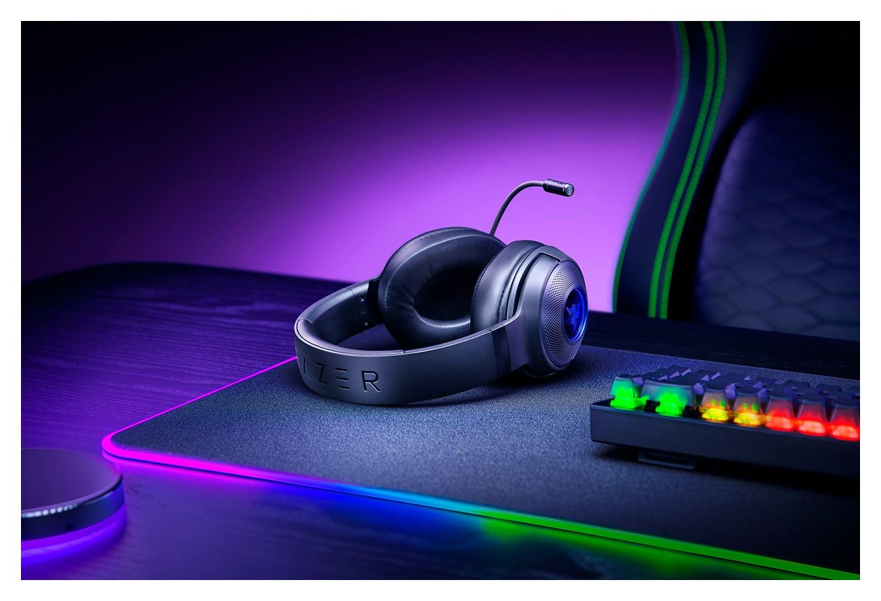 Kraken V3 X Over Ear Kopfhörer Kabelgebunden USB Typ-A  (Schwarz) 