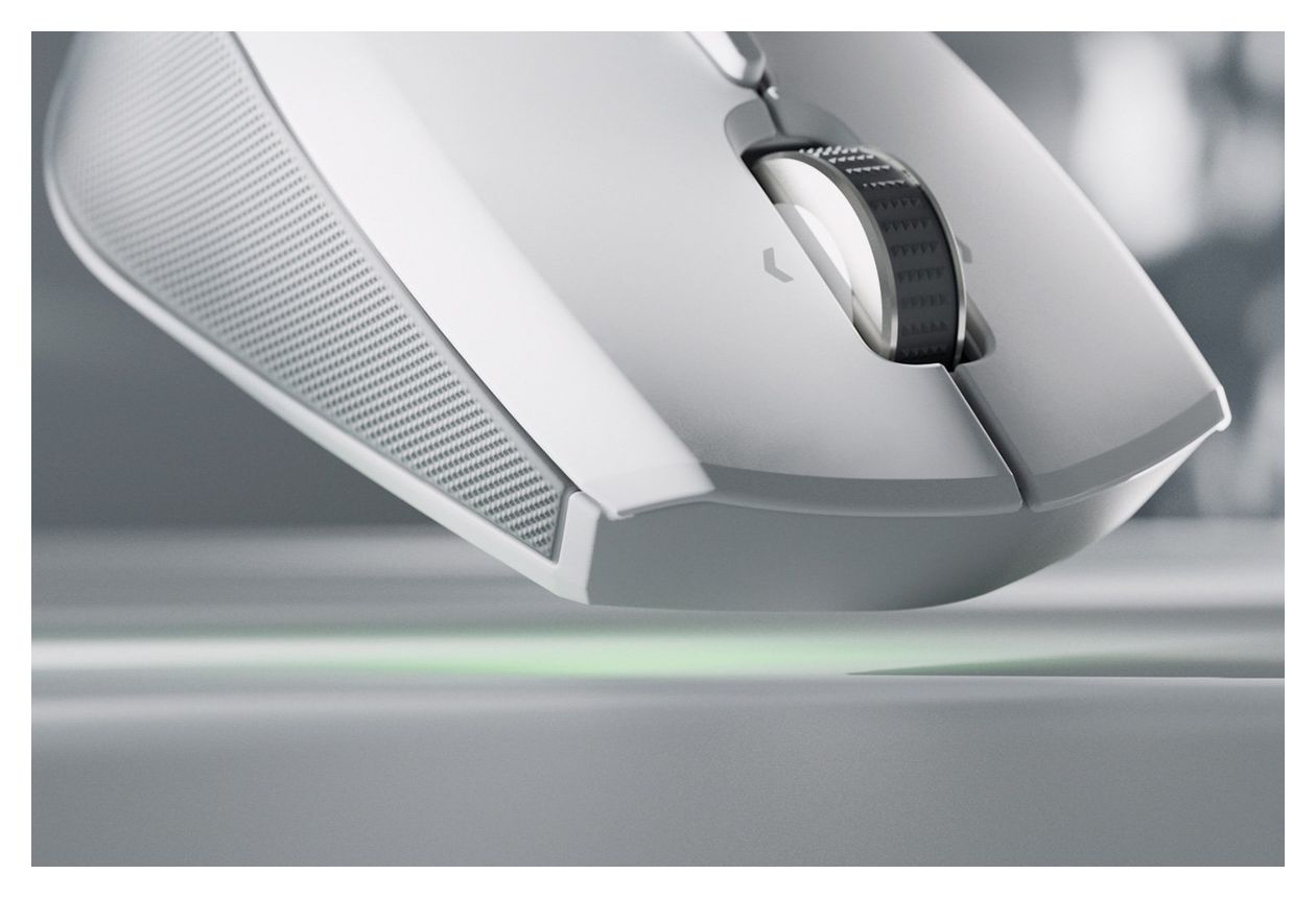 Pro Click Mini 12000 DPI Büro Maus Optisch  (Weiß) 