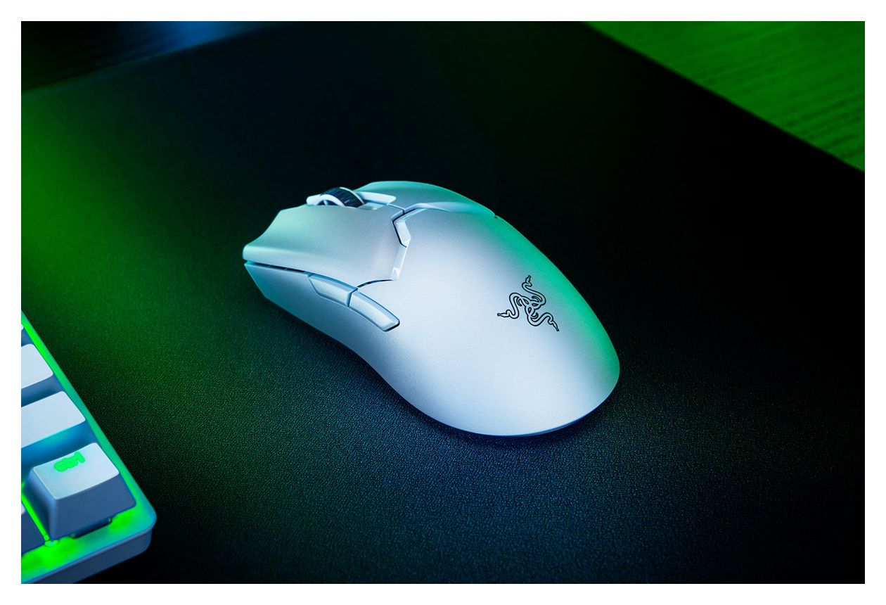 Viper V2 Pro 30000 DPI Gaming Maus Optisch  (Weiß) 