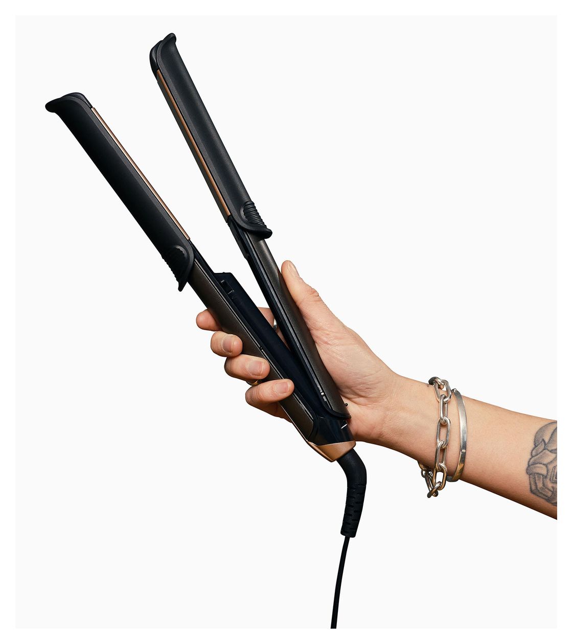 S6077 ONE Straight & Curl Lockenstab  (Bronze, Grau) 