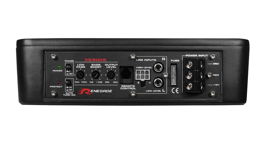RS800A aktiver Subwoofer Einbaulautsprecher 