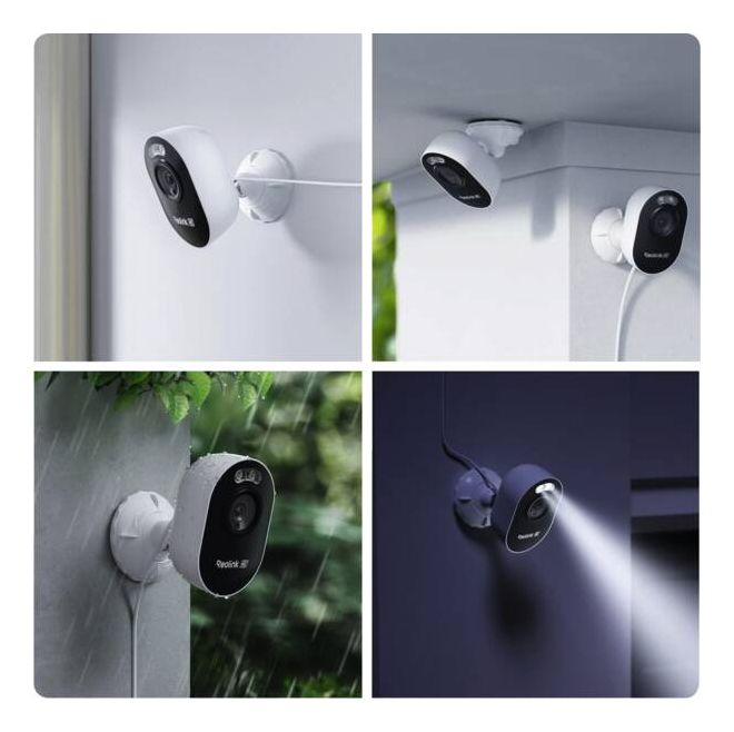 E Series E450 3840 x 2160 Pixel IP-Sicherheitskamera IP66 Innen Nachtsicht  (Schwarz, Weiß) 