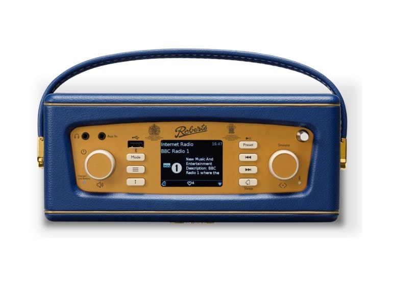 Revival iStream 3L Bluetooth DAB, DAB+, FM Radio Tragbar  (Blau) 