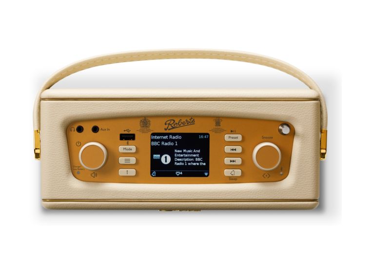 Revival iStream 3L Bluetooth DAB, DAB+, FM Radio Persönlich  (Beige) 