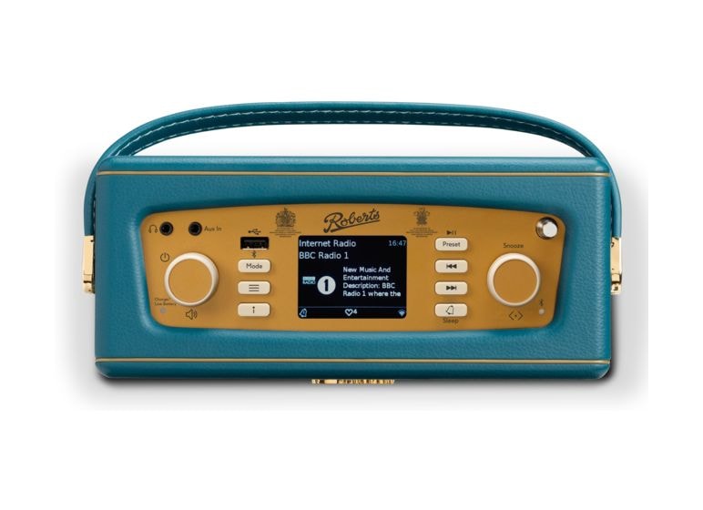 Revival iStream 3L Bluetooth DAB, DAB+, FM Radio Tragbar  (Türkis) 