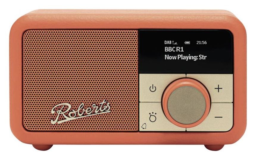 Revival Petite 2 DAB, DAB+, FM Radio Tragbar  (Orange) 