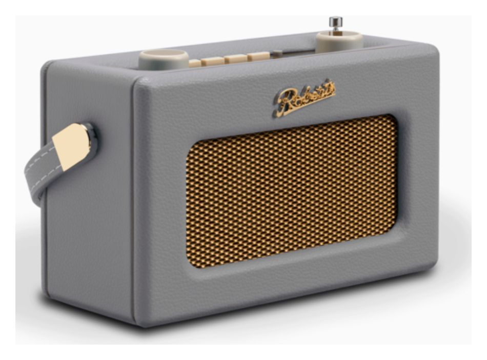 Revival Uno BT Bluetooth DAB, DAB+, FM Radio Tragbar  (Grau) 