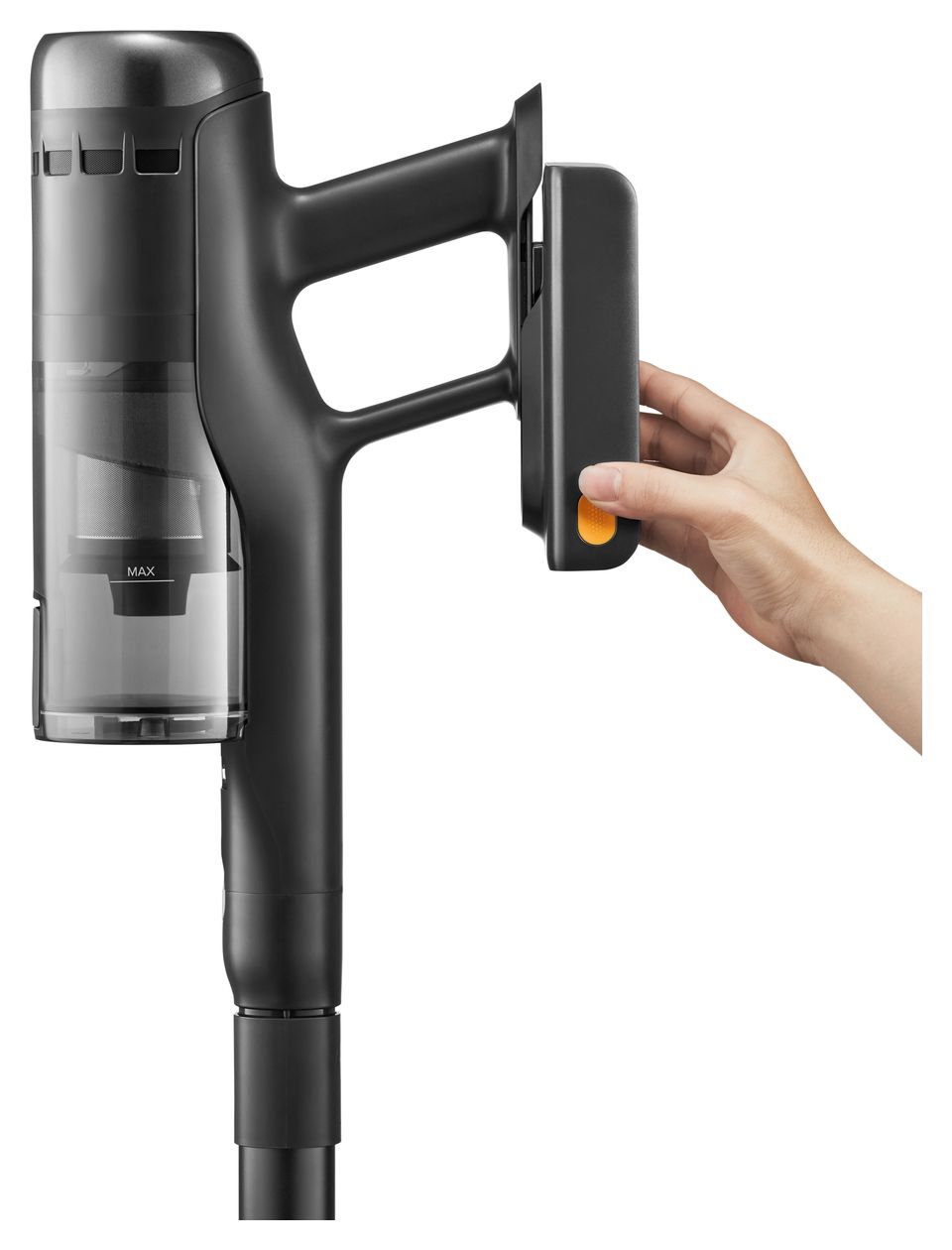 H60 Hub Ultra Handstaubsauger Beutellos bis 90 min Laufzeit HEPA  (Schwarz, Weiß) 