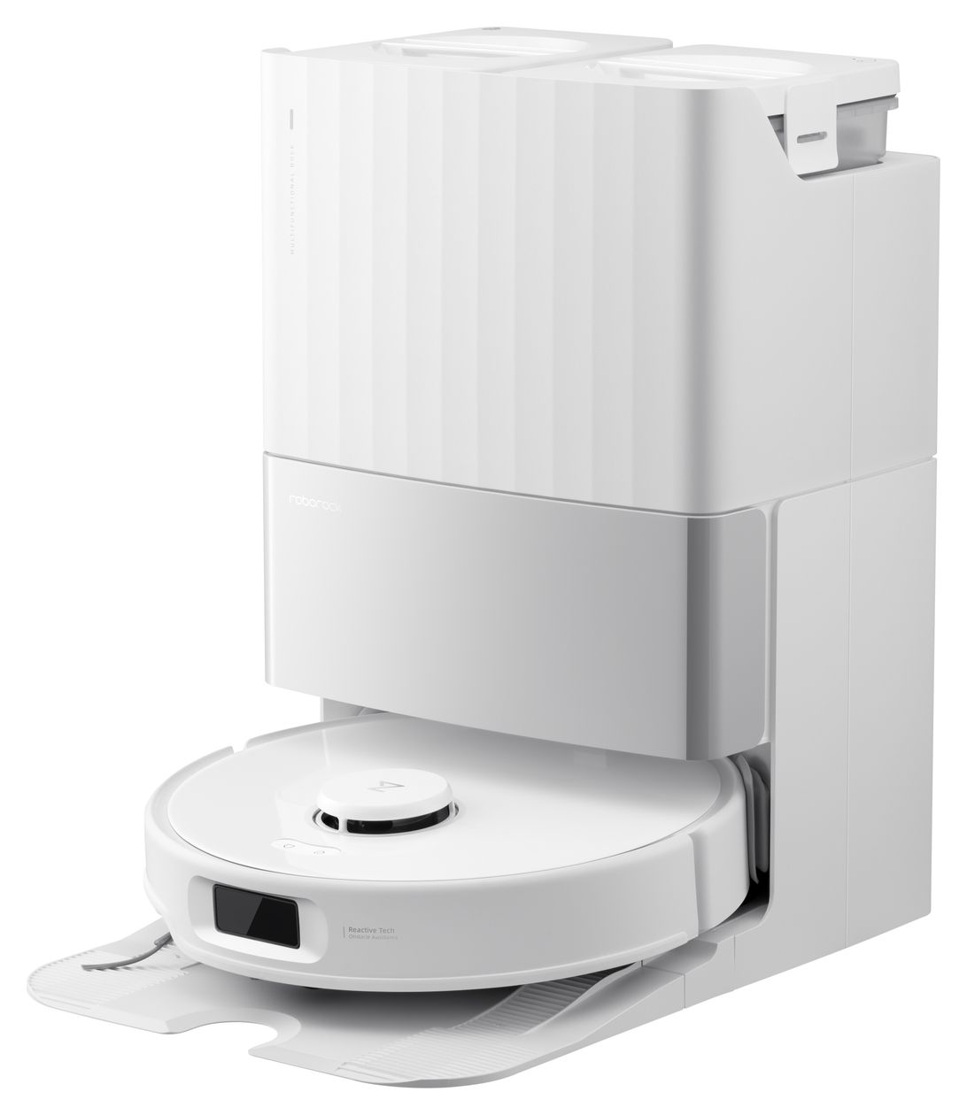 Qrevo Edge 5V1 Saugroboter nass/trocken 190 min Akku 18500 Pascal Leistung  (Weiß) 