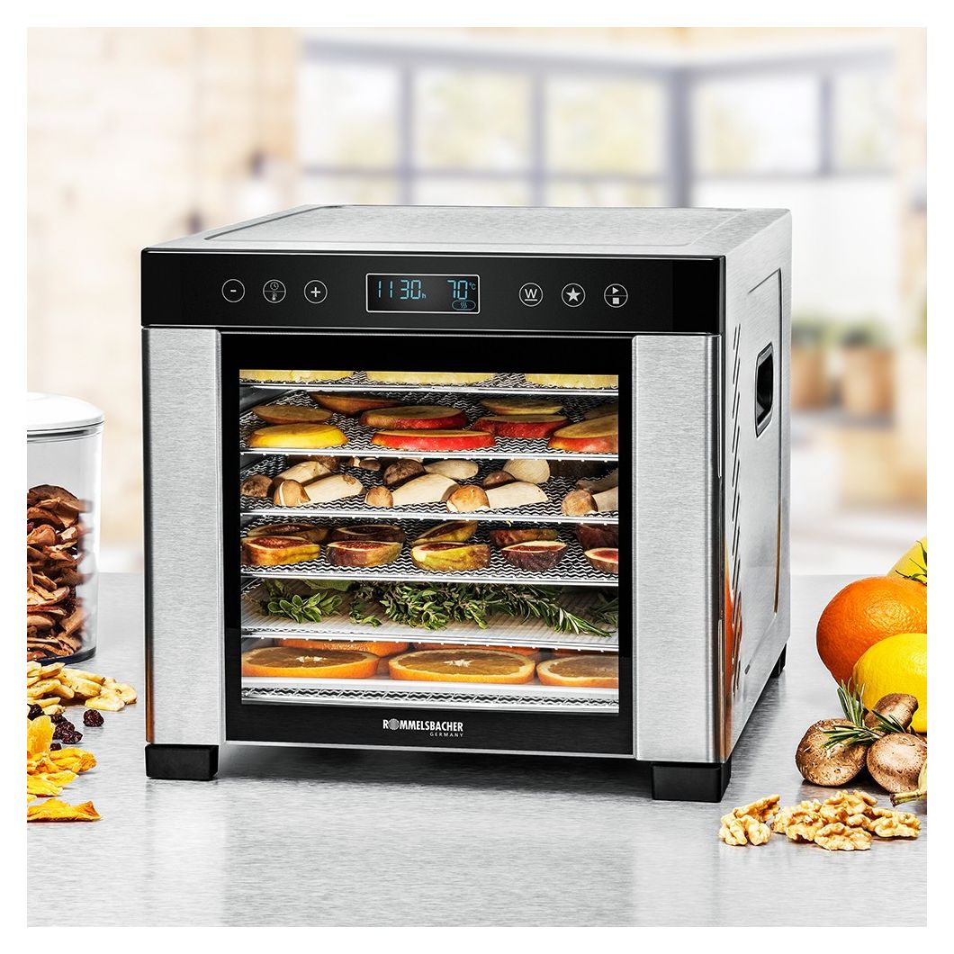 DA950 Dörrautomat 600 W 99 h Maximale Timer-Zeit 6 1 Dörrgitter 