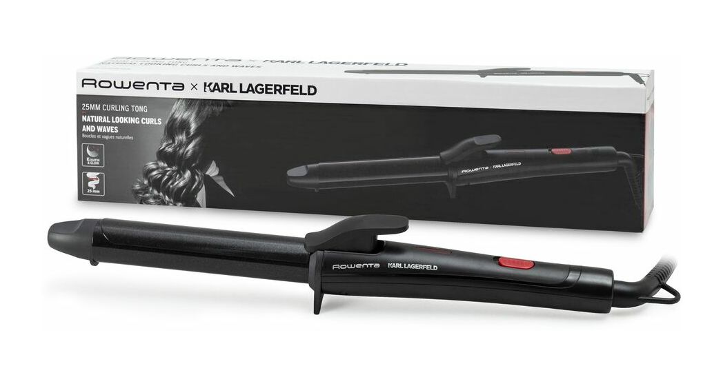 CF321L x Karl Lagerfeld Curls Forever Lockenstab 47 W  (Schwarz, Rot) 