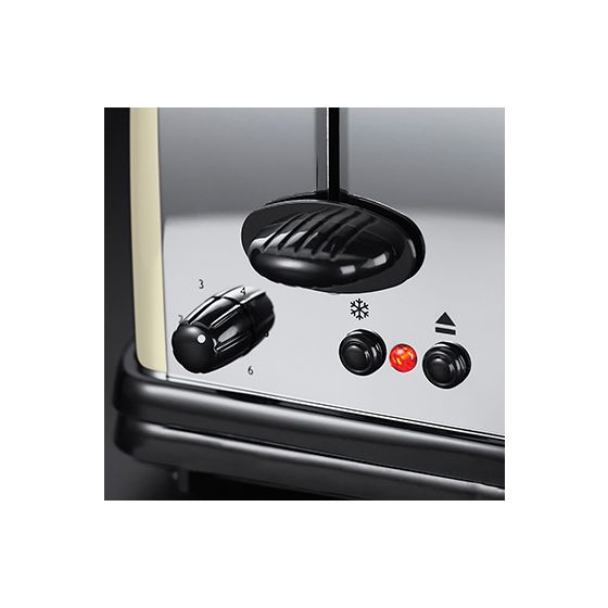 21395-56 Colours Toaster 2 Scheibe(n)  (Cremefarben) 