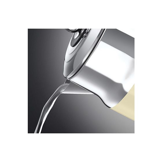 21672-70 Retro Vintage 1,7 l Wasserkocher 2400 W  (Cremefarben) 