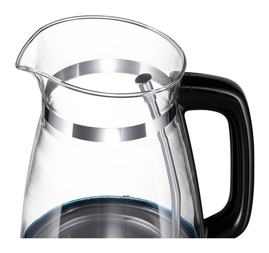 26080-70 Classic 1,7 l Wasserkocher 2400 W (Schwarz, Transparent) 